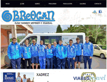 Tablet Screenshot of clubbreogan.org